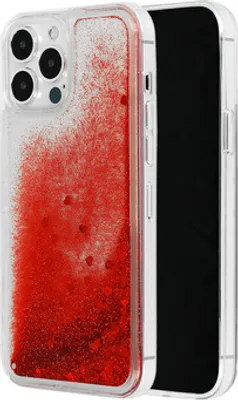 Produktbild von LIQUID HEART CASE Rot für Apple iPhone 13 mini