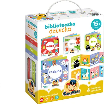 Immagine prodotto di ISBN CzuCzu Biblioteczka Dziecka 15 mies.+, Polski, 56 stron(y)