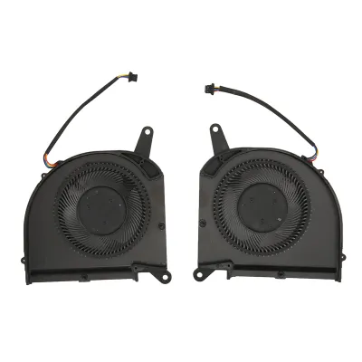 Obrázek produktu pro Interní náhradní ventilátor pro notebook Gigabyte AERO 15 SA 17 HDR XA RP75XA RP77XA (4-pinový napájecí konektor) pro chlazení CPU a GPU