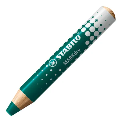 Image de STABILO 648/43 STABILO MARKdry marqueur pour tableau blanc et flipchart vert 1,0 - 10,0 mm, 1 pc.