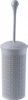 Obrázek produktu pro KADAX "Linxe" WC štětka, plastová WC štětka s dlouhou rukojetí, šedá