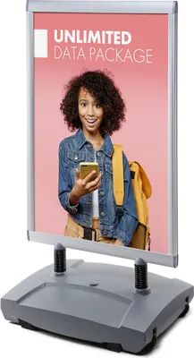 Produktbild von Showdown Displays Windtalker® Kundenstopper Excel DIN A0