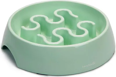 Produktbild von Beeztees Calmo Hundenapf aus Melamin – Mint – Robust & spülmaschinenfest