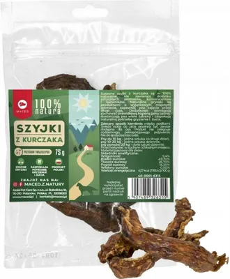 Produktbild von MACED Hühnerhals 100% Natur - Hundeleckerli - 75 g