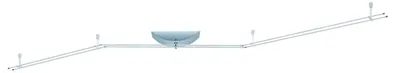 Produktbild von Paulmann Schienensystem 2Easy Basissystem 105 Chrom matt 230/12V 105VA Metall