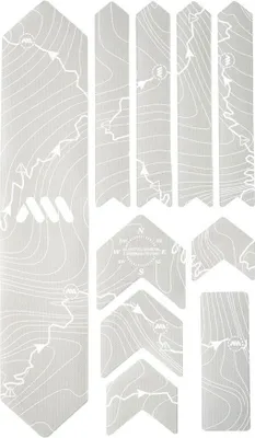 Produktbild von All Mountain Style Tracks Rahmenschutz Durchsichtig  Durchsichtig One Size
