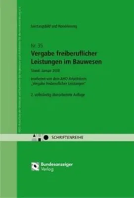 Image de Vergabe freiberuflicher Leistungen im Bauwesen - Leistungsbild und Honorierung