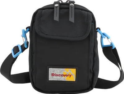 Produktbild von Discovery Schultertasche Icon aus robustem rPet Polyester-Material Black One Size