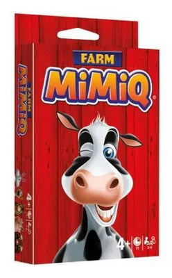 Obrázok produktu pre MiMiQ Farm, Kartová hra, Vzdelávací, 4 rok / roky, 15 min