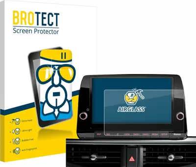 Produktbild von BROTECT Schutzglas für Kia Picanto 2022 8" Schutzfolie Panzer Folie Glas Display Schutz klar