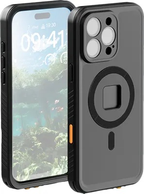 Produktbild von TELESIN Wasserdichte Telefonhuelle, Magnetische Tauchhuelle fuer Telefon, IP68 Wasserdichtes Unterwassergehaeuse, Schutzhuelle Ersatz fuer iPhone 16 Pro Max