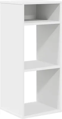 Produktbild von （Robust Möbel）Bücherregal - Bücherschrank/Standregal Langlebiges -  Weiß 34x31x80cm Holzwerkstoff - Bücherregale DEMöbel289118