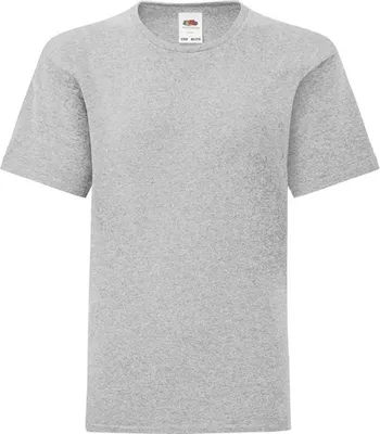 Immagine prodotto di Fruit of the Loom - T-shirt da donna a maniche corte RW4724 (S) (Grigio screziato)