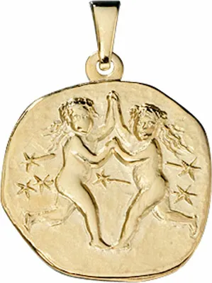 Produktbild von JOBO Anhänger Sternzeichen Zwilling 333 Gold Gelbgold