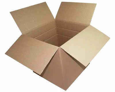 Produktbild von 20x Faltkarton  500x500x(300)-500mm (Außenmaß) mit variabler Höhe 2-wellig braun