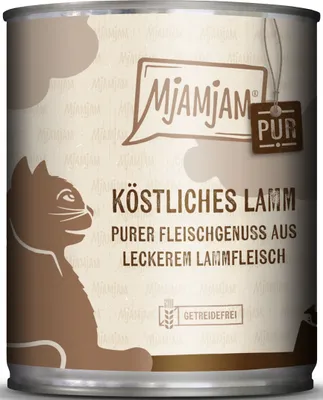 Produktbild von MjAMjAM 11181, Adult, jede Rasse, Herz, Lamm, Leber, 800 g