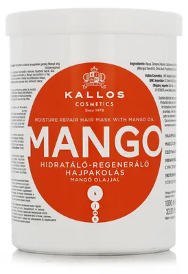 Produktbild von Kallos Mango Moisture Repair Hair Mask 1000 ml