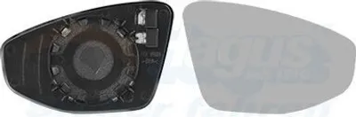 Produktbild von VAN WEZEL Spiegelglas Außenspiegel Rechts für AUDI A3 Sportback (8YA) Konvex Beheizbar 0367836