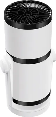 Produktbild von Autoheizung, 12 V, Schnellheizlüfter, 360 ° drehbarer Sockel, universeller tragbarer Raumheizer für SUV/LKW, Kühler, Windschutzscheiben-Defroster/Defogger