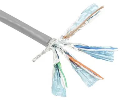 Image de ACT Cat6a - 305m 305m Cat6a S/FTP (S-STP) Grau Netzwerkkabel (FP700B)