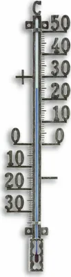 Obrázok produktu pre TFA - Analoges Außenthermometer aus Metall 12.5002 - altzinn altkupfer schwarz