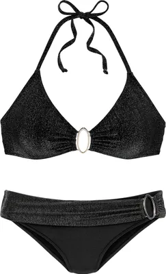 Produktbild von JETTE Triangel-Bikini schwarz Größe 38 Cup A/B
