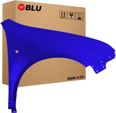 Immagine prodotto di BLU Parafango compatibile con Skoda Fabia I (6Y) 4590 Destra Blau DynamicBlau | 1999-2007 | Anteriore | Verniciato | Pronto per il montaggio | Zincato
