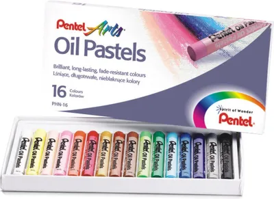 Zdjęcie produktu dla Pastele olejne 16 kolorów PHN-16
