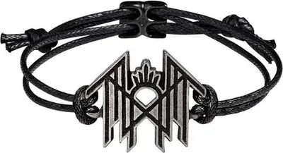 Produktbild von Sleep Token Armband Uni Logo schwarz Standard