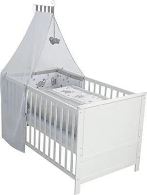 Produktbild von Roba Bett Komplettbettset Jumbo twins, weiß