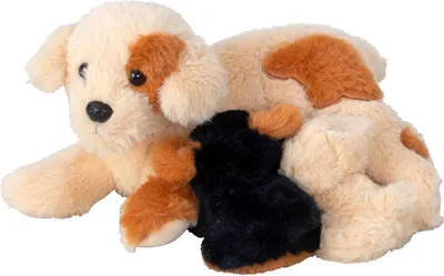 Produktbild von Hundefamilie Hund mit 2 Welpen Kuscheltier