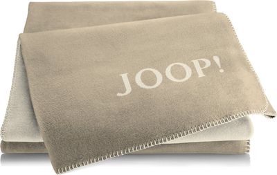 Joop Tagesdecke Kuscheldecke 150 x 200 cm Zierstich UDF Cashew-Macchia.