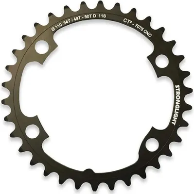 Immagine prodotto di Ingranaggio Stronglight Ct2 Durace Di2 110 Bcd Nero 39t Nero 39t