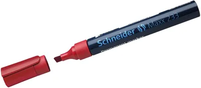 Produktbild von Permanentmarker 233 rot Packung mit 10 Stück