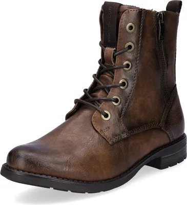 Produktbild von Tom Tailor Damen Schnürboot braun