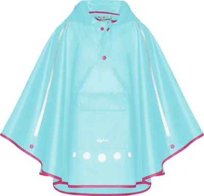 Produktbild von Playshoes regenponcho faltbar türkis Junior Größe M