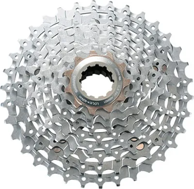 Image de SHIMANO Cassette de vélo - DEORE XT M770 9 11-34 - argent