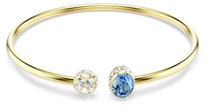 Produktbild von Swarovski Chroma Armreif, Verschiedene Schliffe, Mehrfarbig, 18K goldbeschichtet