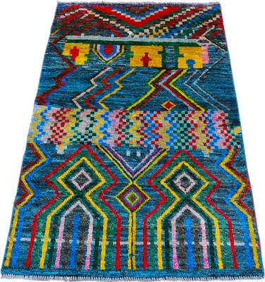 Zdjęcie produktu dla Tappeto TAIMANY Oryginalny dywan wełniany CM 143x85