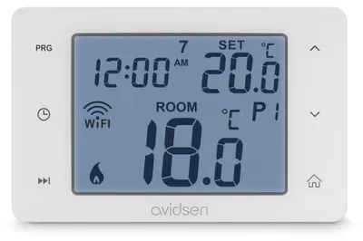 Image de Thermostat filaire connecté - Avidsen HomeFlow W