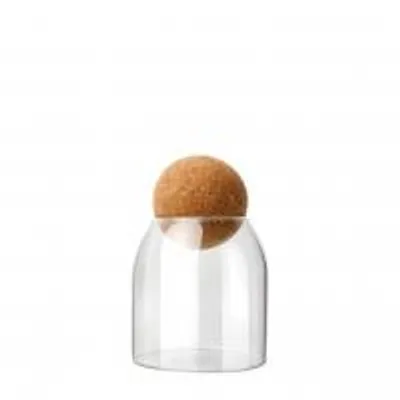 Immagine prodotto di H&H Barattolo Borosilicato Con Tappo In Sughero Cc 500