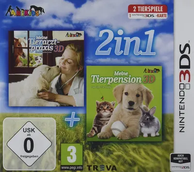 Produktbild von 2 in 1: Meine Tierarztpraxis 3D: Einsatz auf dem Land + Meine Tierpension 3D: Tapsige Tierbabys