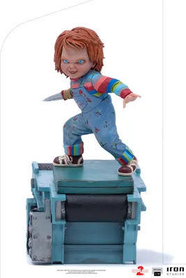 Obrázek produktu pro Chucky 2 - Vraždící panenka je zpět Chucky Art Scale Statue 15 cm