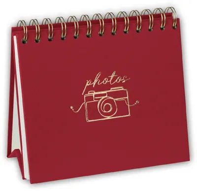Produktbild von ZEP RQ4640R Spiralalbum OLIVER rot 10x15 cm