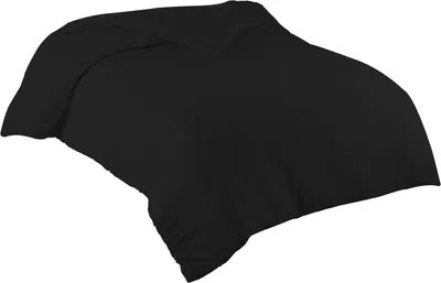 Produktbild von Bettwäsche Bettbezug 2er Set 220x240 cm Einfarbig 100% Baumwolle Schwarz