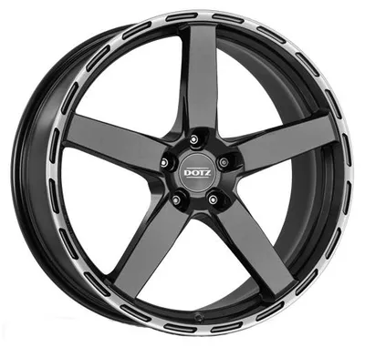 Produktbild von ALUFELGE DOTZ MarinaBay dark 10.00x21 5x112.0 ET 4000 GUNMETAL/POLISHED LIP