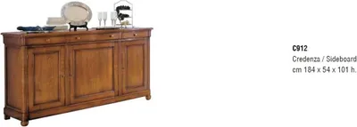 Obrázek produktu pro Anrichte Sideboard Schublade Vitrine Wohnzimmer Holz Buffetschrank Möbel Italien