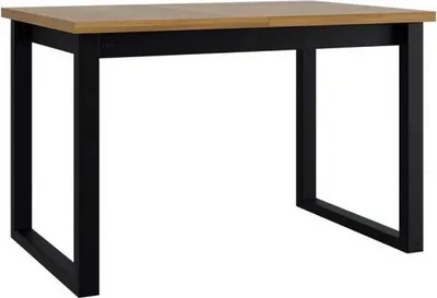 Obrázok produktu pre Rozkladací jedálenský stôl 160x92 cm ALVARADO 4 - dub grandson / čierny