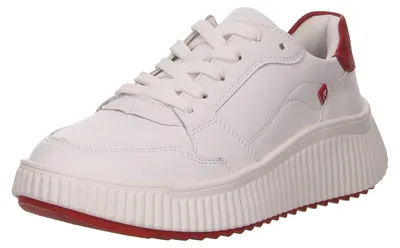 Produktbild von Rieker Sporthalbschuhe Formsohle modisch in weiss/weiss kombi, Gr. 37