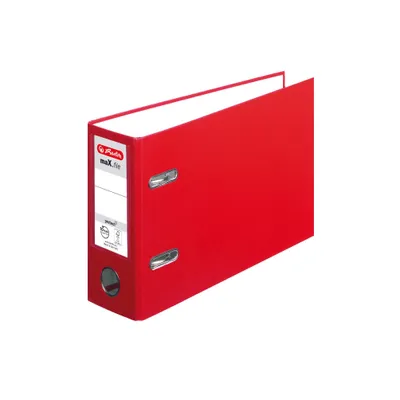 Produktbild von Zakladač pákový Herlitz maX.file A5 7,5cm na šírku červený